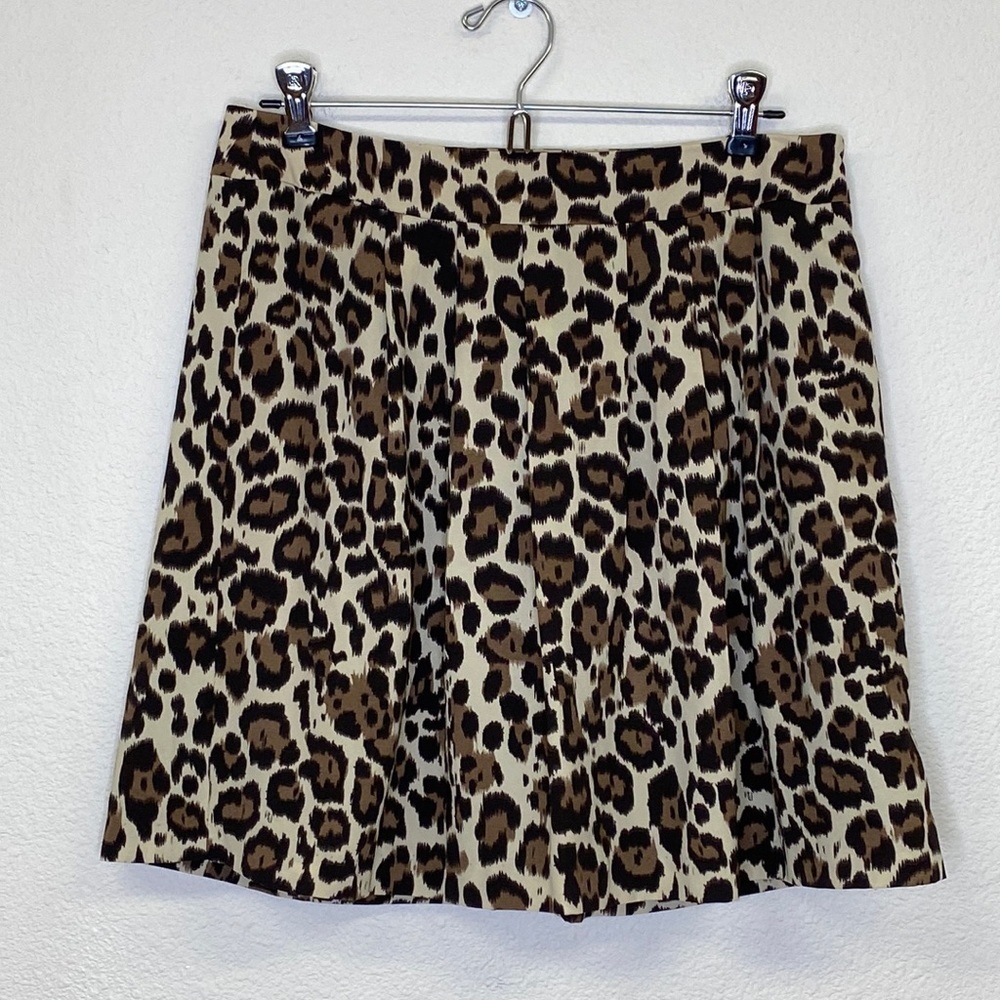 Banana Republic Animal Print Skirt NWT Size 4